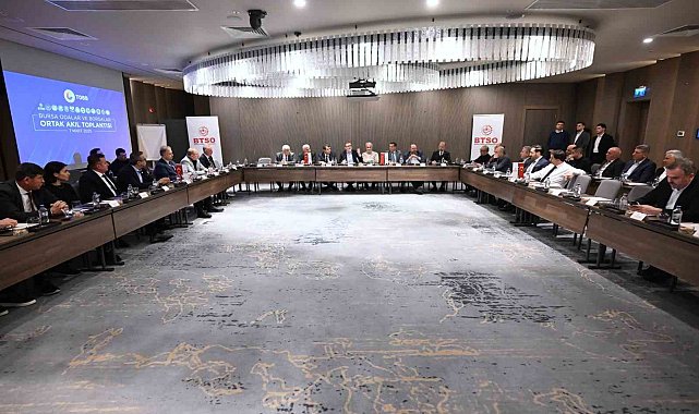 Bursa iş dünyasının ortak aklı zirvede buluştu