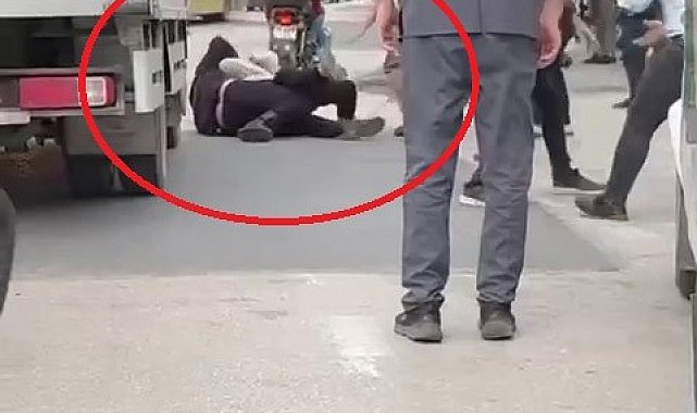 Bursa'da yol verme kavgası