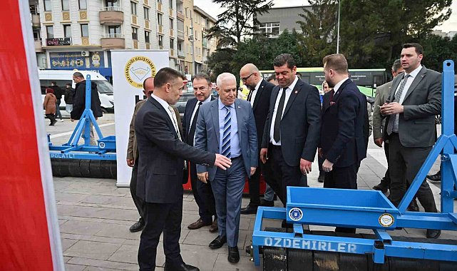 Büyükşehir'den üreticiye ekipman desteği