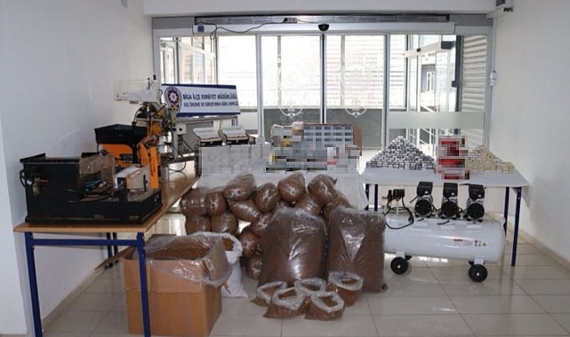 Çanakkale'de 327 kilo kaçak tütün ele geçirildi