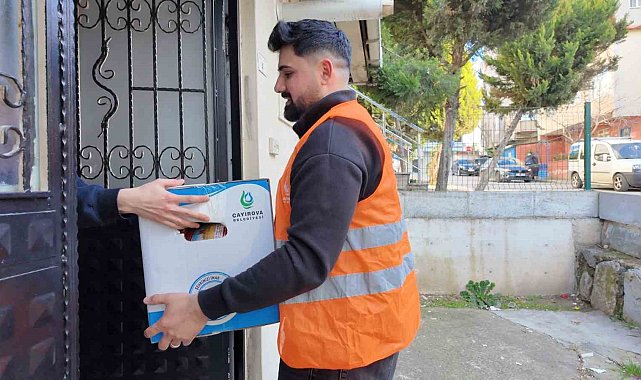 Çayırova'da Ramazan ayında gıda yardımı