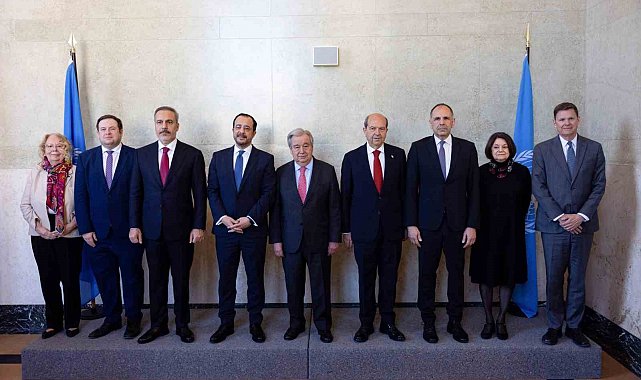 Cenevre'de 5+1 gayriresmi Kıbrıs Zirvesi sona erdi