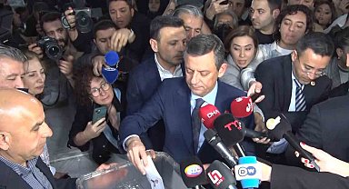 CHP Genel Başkanı Özel, ön seçimde oyunu kullandı