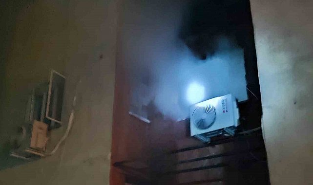 Cizre'de korkutan yangın