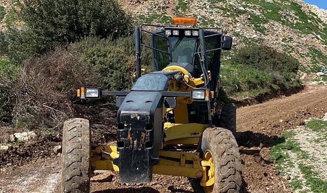 Didim Belediyesi gerçekleştirdiği çalışmalarla üreticilerin ulaşımını kolaylaştırdı