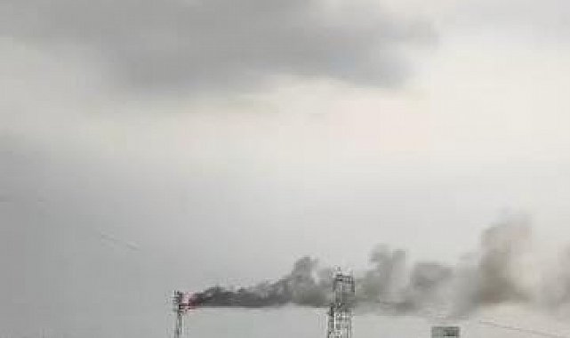 Diyarbakır'da elektrik panosu yandı