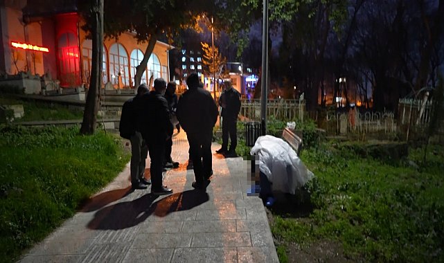 Ecel mezarlıkta yakaladı