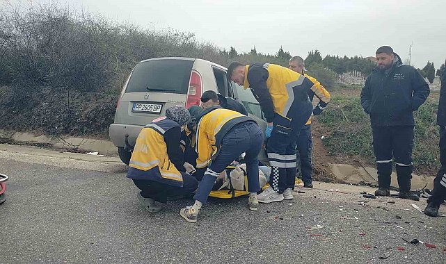 Edirne'de trafik kazası: 5 yaralı
