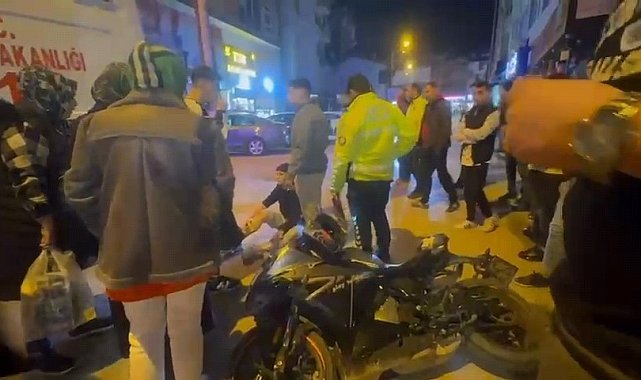 Ehliyetsiz sürücü polisten kaçarken hastanelik oldu