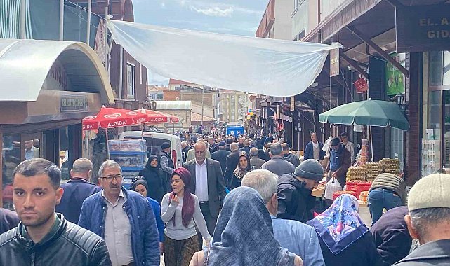 Elazığ'da bayram öncesi yoğunluğu