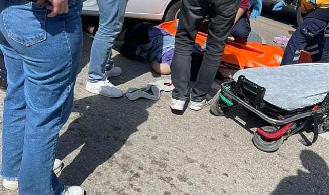 Elazığ'da iki farklı otomobilin çarptığı genç kız ağır yaralandı