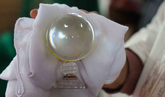 Elazığ'da sakal-ı şerif ziyarete açıldı