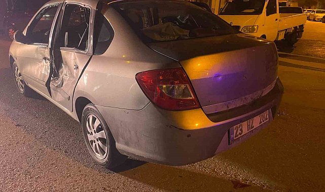 Elazığ'da trafik kazası: 1 yaralı