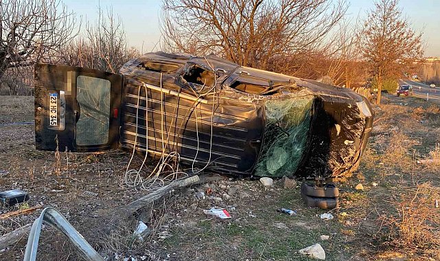 Elazığ'da trafik kazası: 5 yaralı