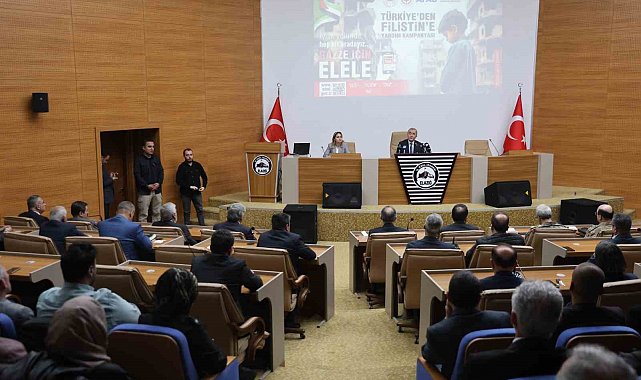 Elazığ'dan Gazze'ye yardım eli