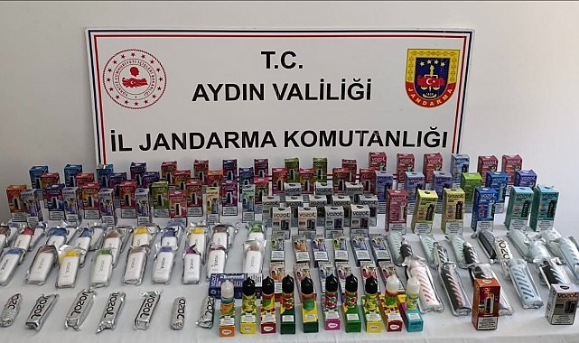 Elektronik sigara satan şahsa jandarma engeli