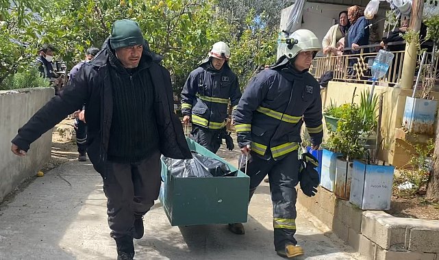 En acı teselli: "Anne bak yüzü yanmamış"