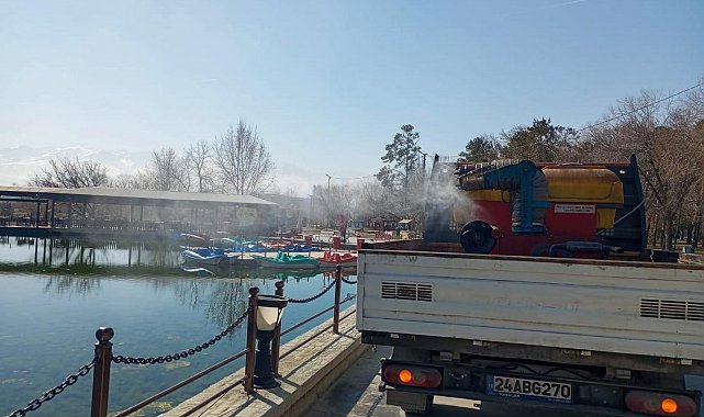 Erzincan'da larva ilaçlaması başlatıldı