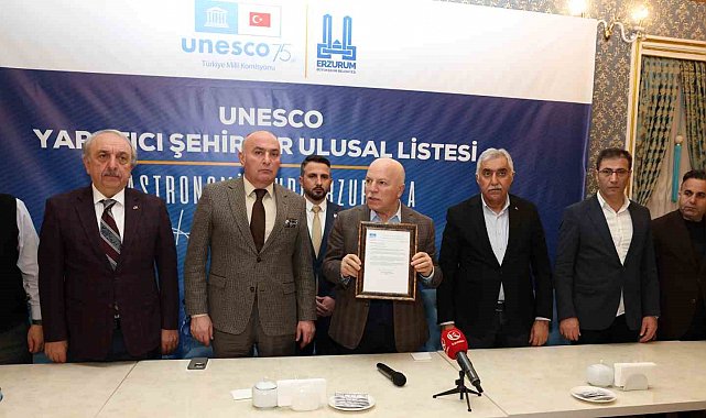 Erzurum 'Gastronomi şehri' unvanıyla Unesco'ya girdi