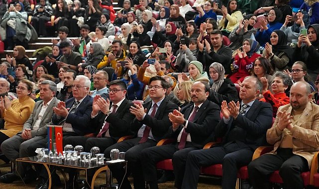 Erzurum'da Azerbaycan kültür buluşması gecesi