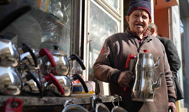 Eski mutfak eşyalarına 80'lik usta ikinci baharını yaşatıyor