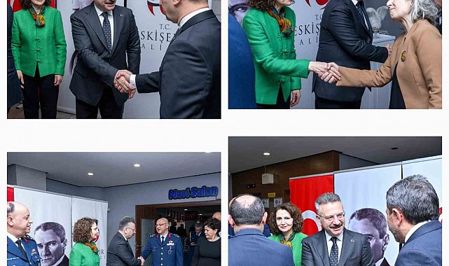 Eskişehir'de Valiliğince bayramlaşma töreni düzenlendi