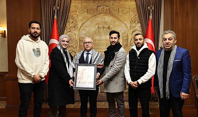 Filistinli öğrencilerin Sivas sevgisi duygulandırdı