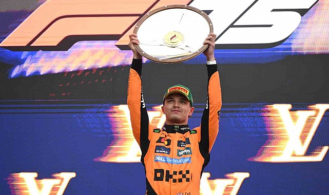 Formula 1'de sezonun ilk yarışı Lando Norris'in