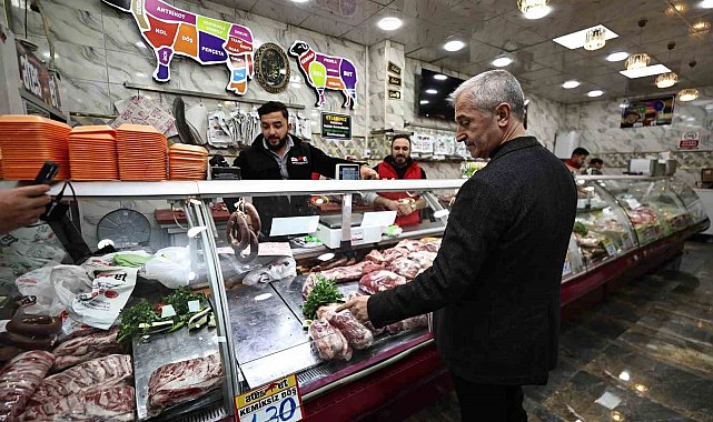 Gaziantep'te hijyen kurallarına aykırı şekilde saklanan etlere el konuldu