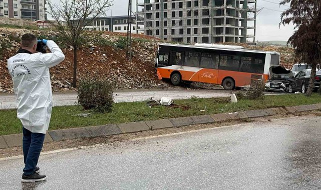 Gaziantep'te zincirleme kaza: 12 yaralı