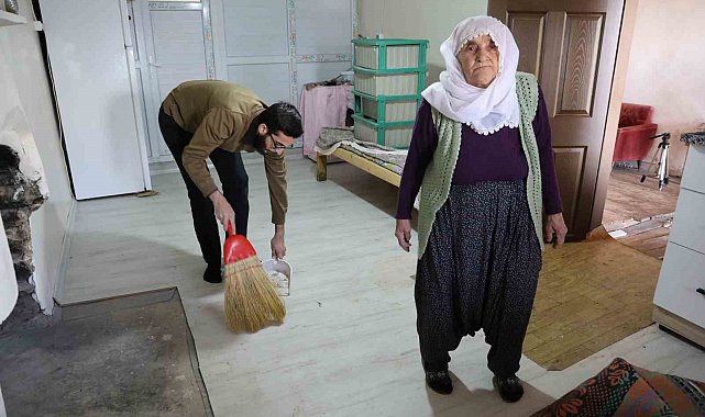 Gönüllere dokunan imam, yaşlı ve engellilerin evlerini yeniledi