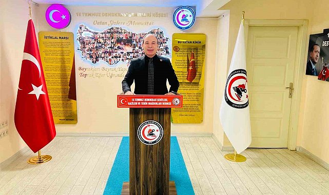 Gündüz; "Zulmün karşısında duran, mazlumun yanında yer alan tek lider Erdoğan'dır"