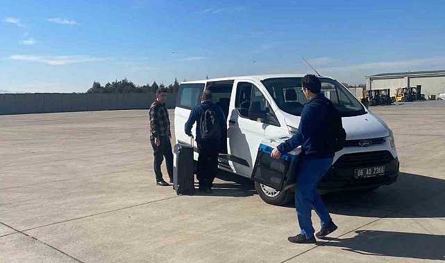 Hava Kuvvetlerine ait ambulans uçak organ nakli için havalandı