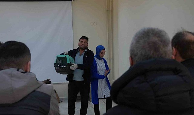 Hayvanları yakalama usulünü öğrendiler