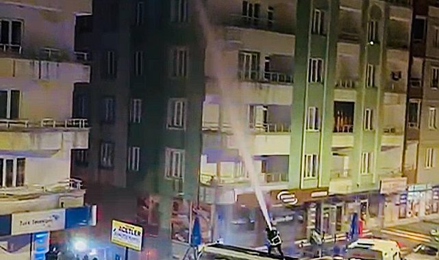 Hizan'da korkutan yangın