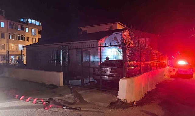 İftara giden kadının evinde yangın çıktı