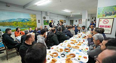 İftarı Ahmetli'de sahuru Yörüklerle yaptı