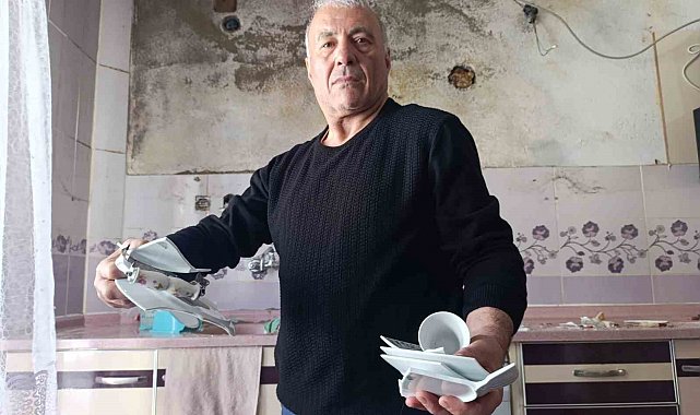 İnat uğruna tadilat yaptırılmadı... Düşen mutfak dolabı az kalsın faciaya neden oluyordu