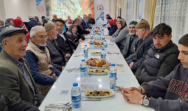 İskilip'te şehit yakınları ve gaziler iftar yemeğinde buluştu