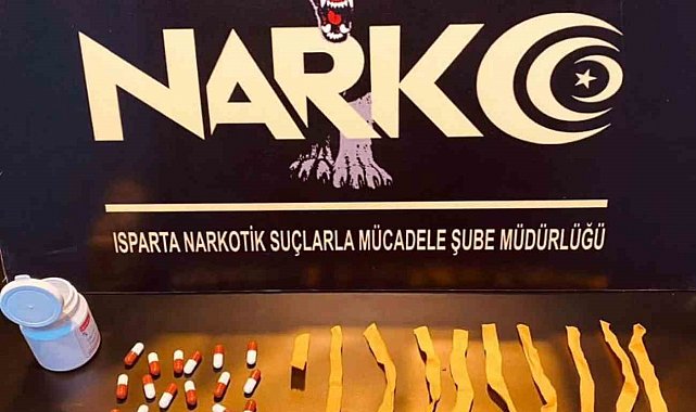 Isparta'da uyuşturucu operasyonu: 5 gözaltı