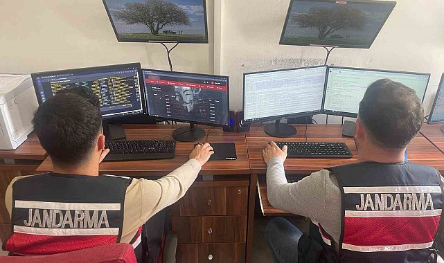 Jandarmadan 'Sibergöz' operasyonu: 11 şüpheli hakkında işlem