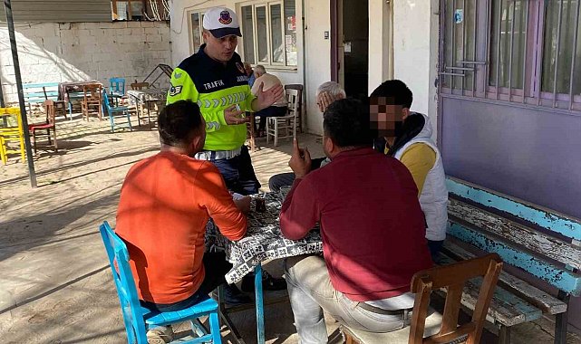 Jandarmadan traktör sürücülerine bilgilendirme