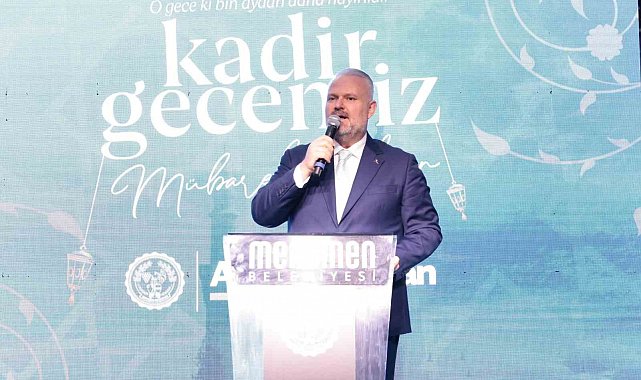 Kadir Gecesi'nde Menemen'de 10 bin kişilik iftar