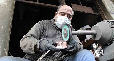 Kalay ustası Uçar: "Bakır bitmez ama usta bitti"