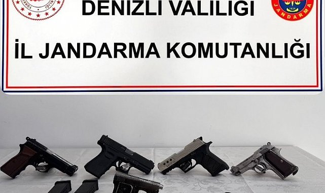Kale'de kaçak silah operasyonu