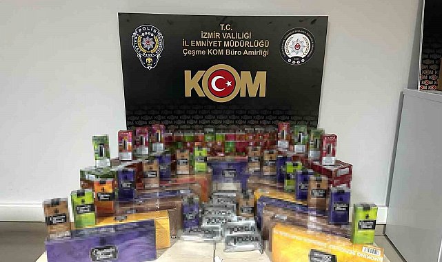 Kargoyla gönderilen kolilerden binlerce kaçak ürün çıktı