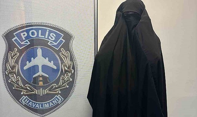 Kars'ta kadın kılığında yakalanan zanlının güvenlik kamerası görüntüleri ortaya çıktı