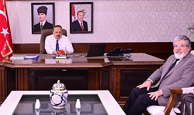 Karya Farma HBX Ar-Ge Kurucusu Başlık, Vali Yakup Canbolat'a çalışmaları hakkında bilgi verdi