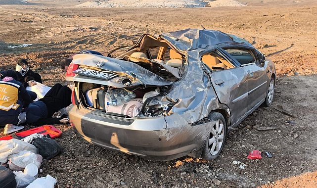 Kastamonu'da otomobil su kanalına uçtu: 4 yaralı