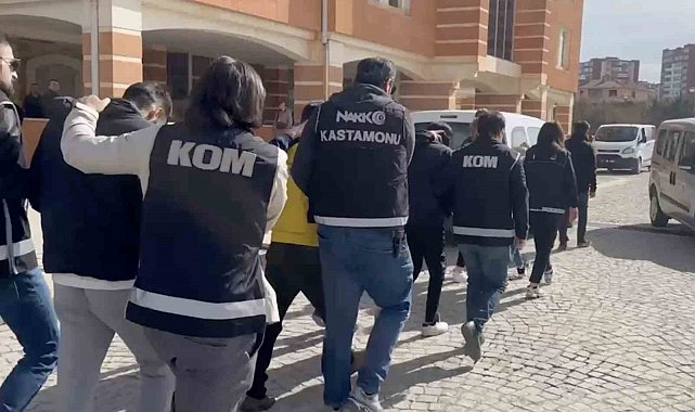 Kastamonu'da uyuşturucu operasyonu: 3 tutuklama